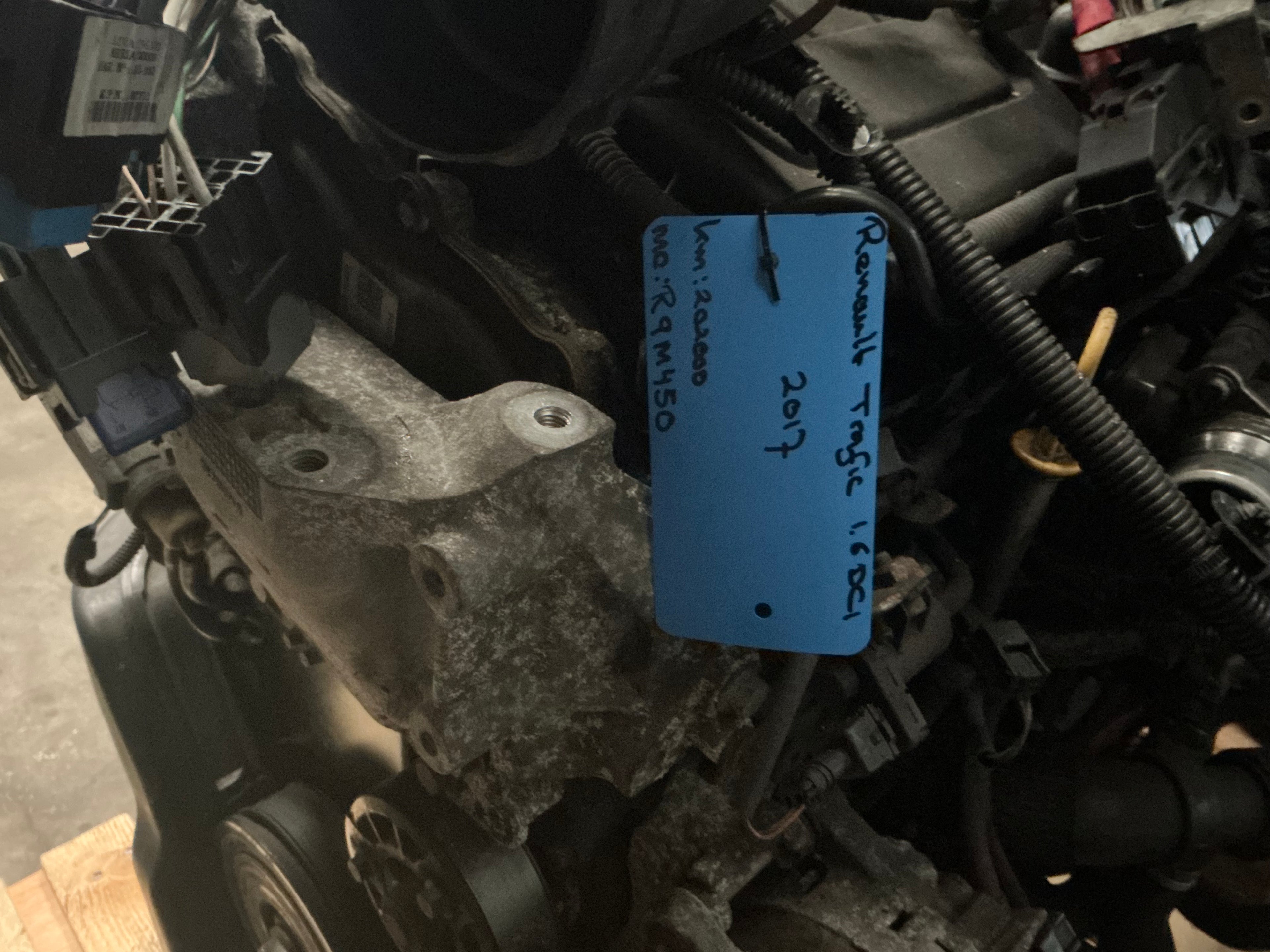 Motor Renault trafic 1.6 DCI