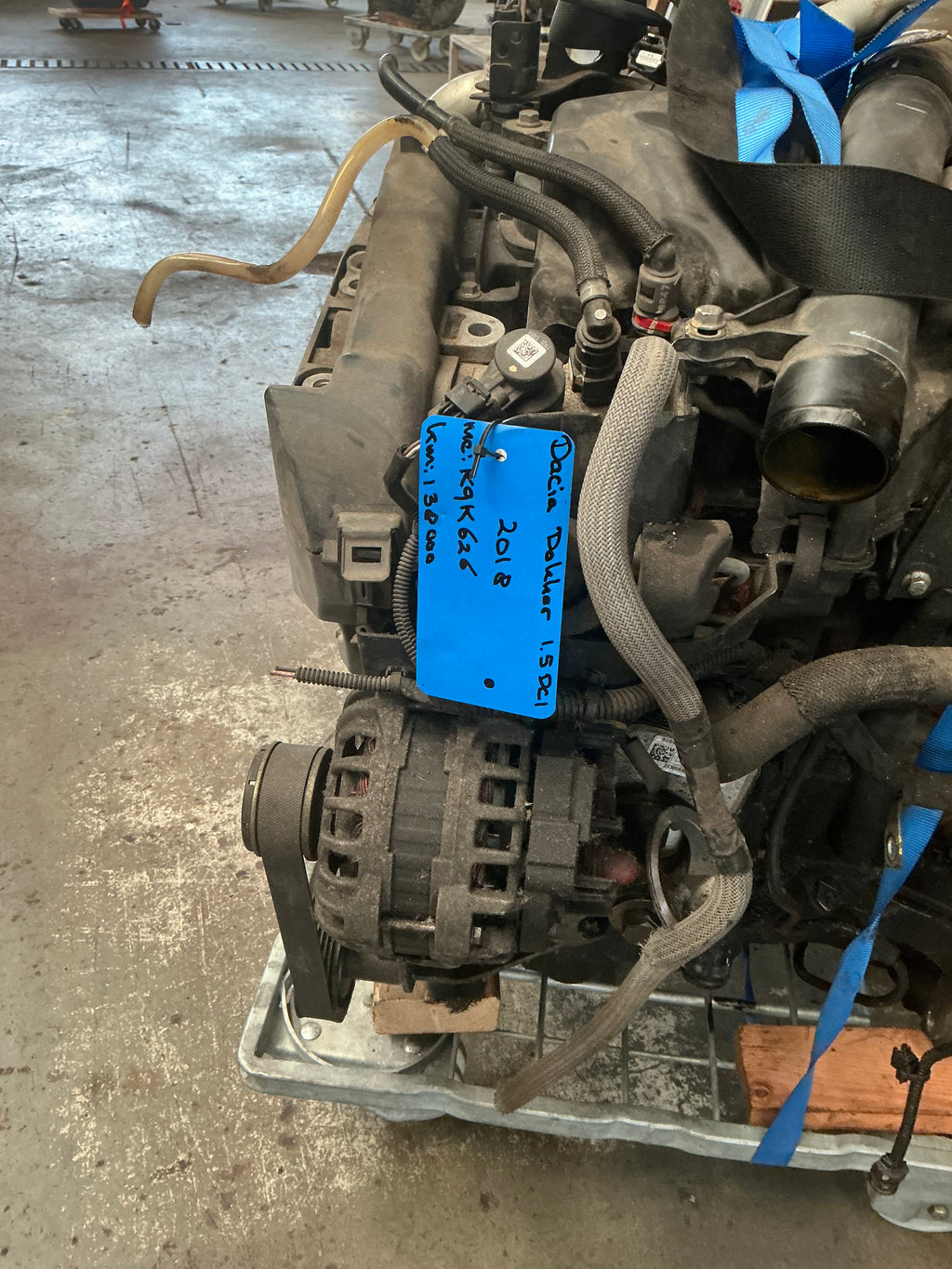 Motor dacia dokker 1.5 DCI