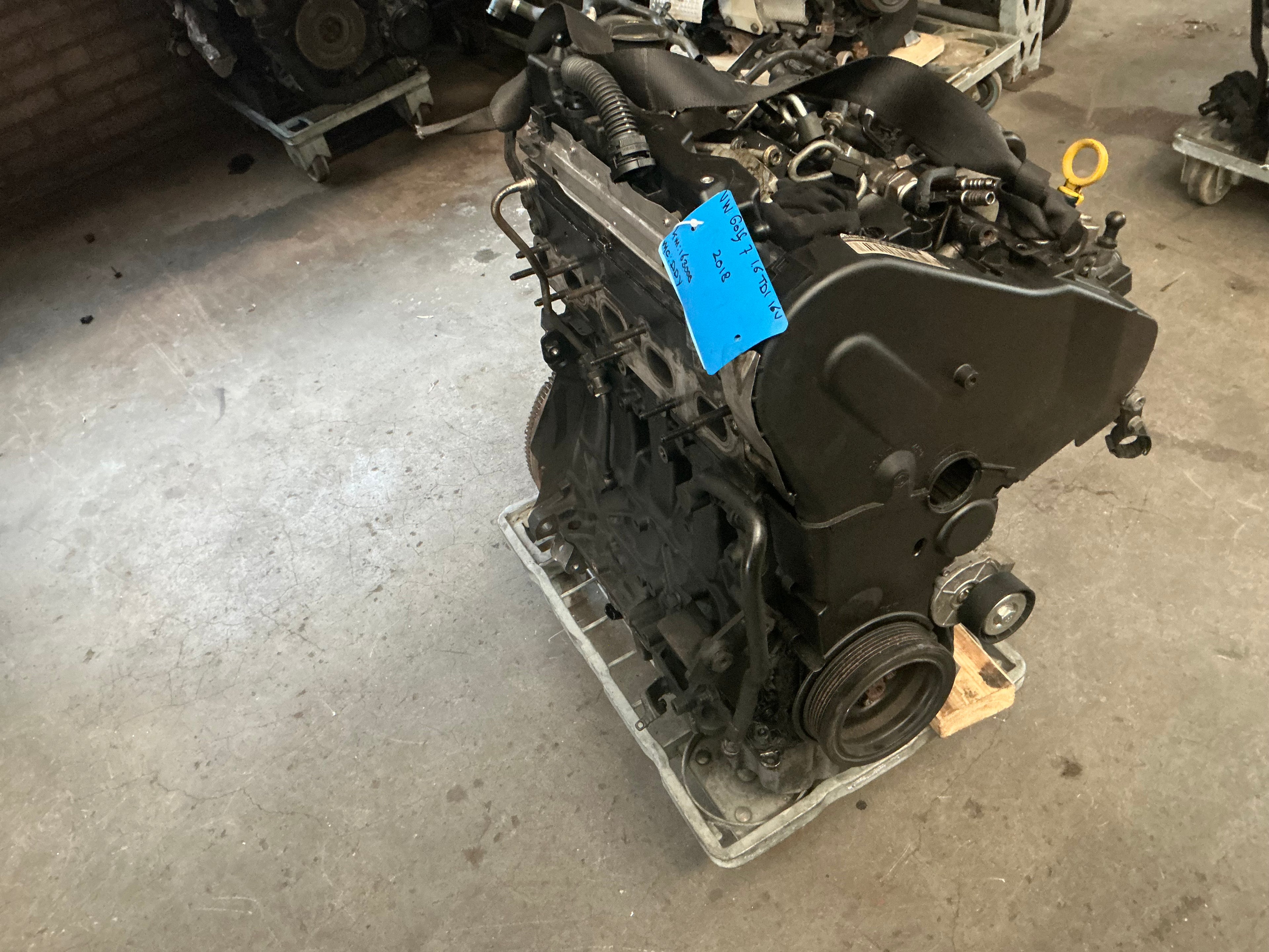 Motor vw golf 7 1.6 TDI  16V    DDY