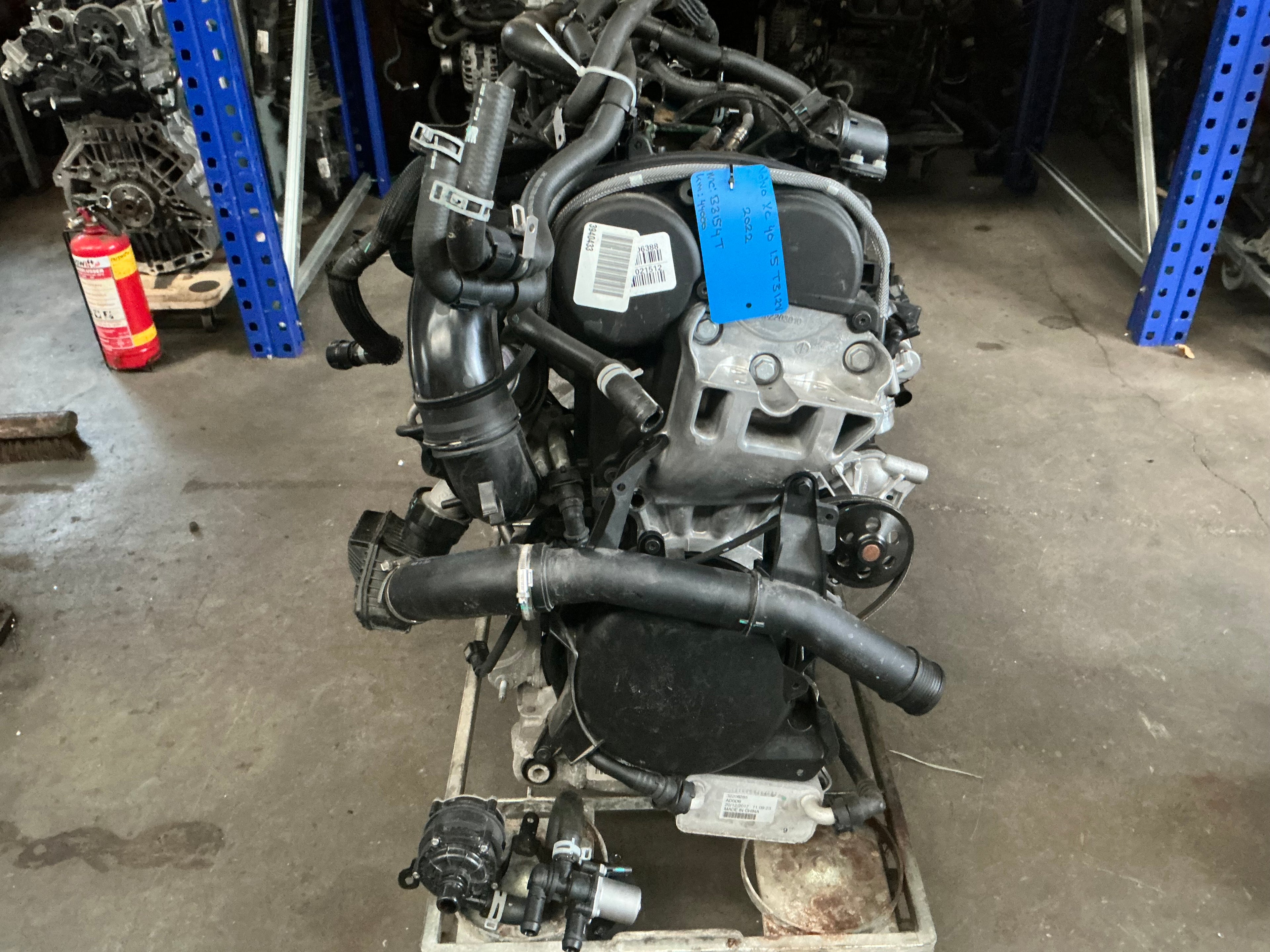 Motor volvo xc 40 1.5 T3  B3154T