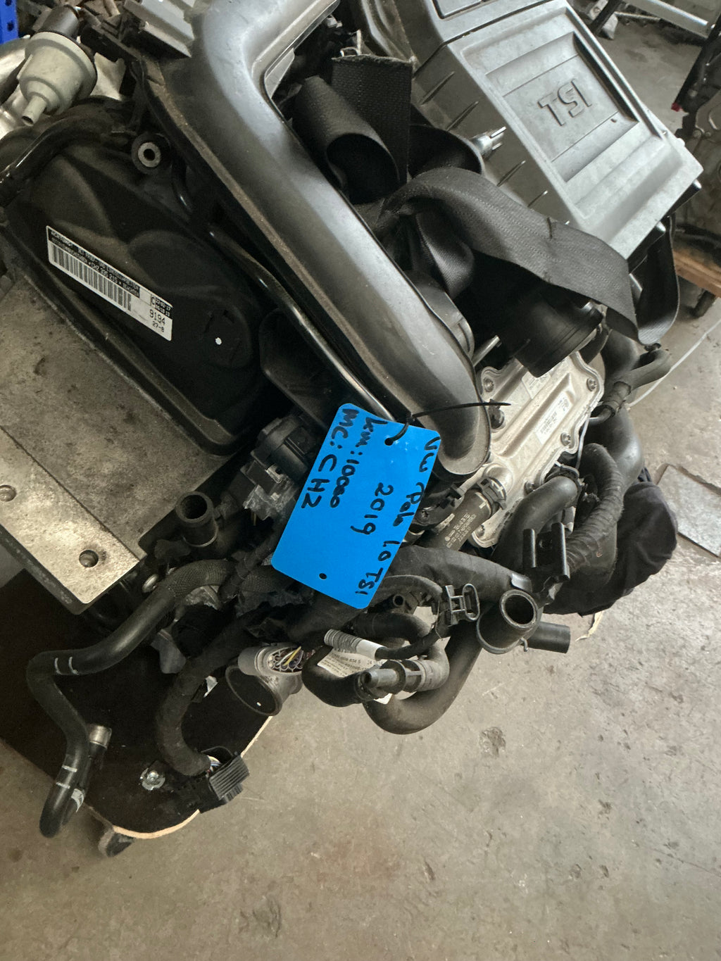 Motor vw polo 1.0 TSI
