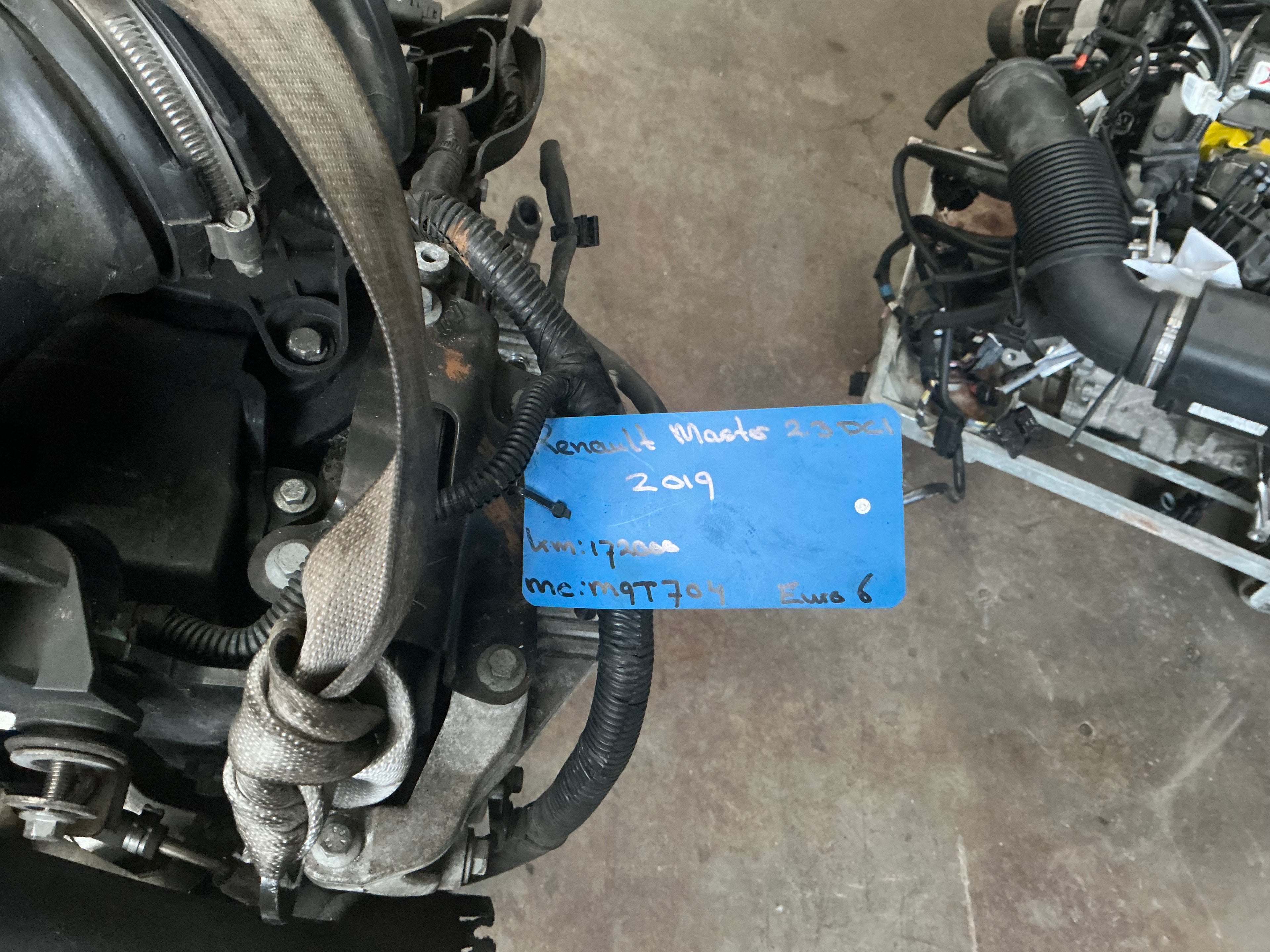 Motor renault master 2.3 DCI