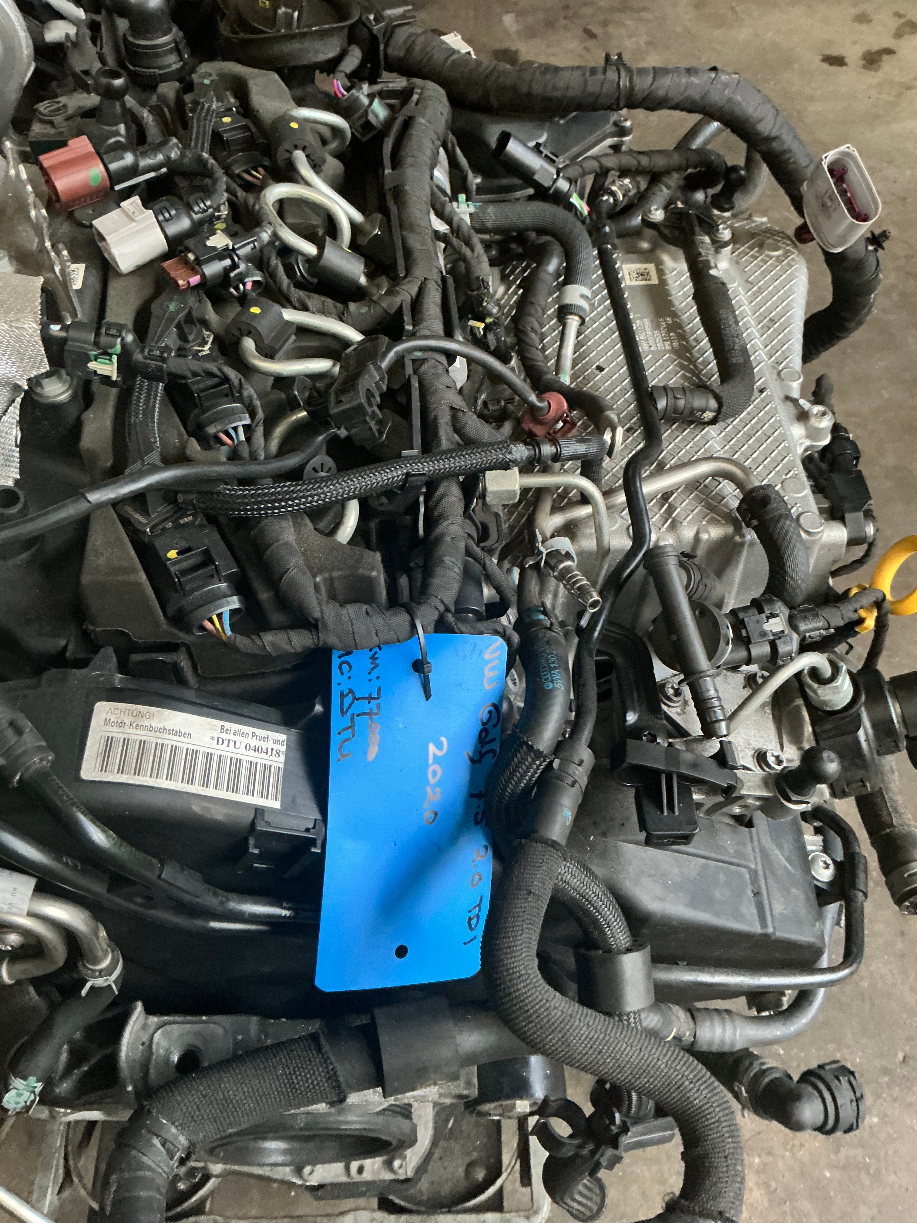 Motor vw golf 8 2.0 GTD